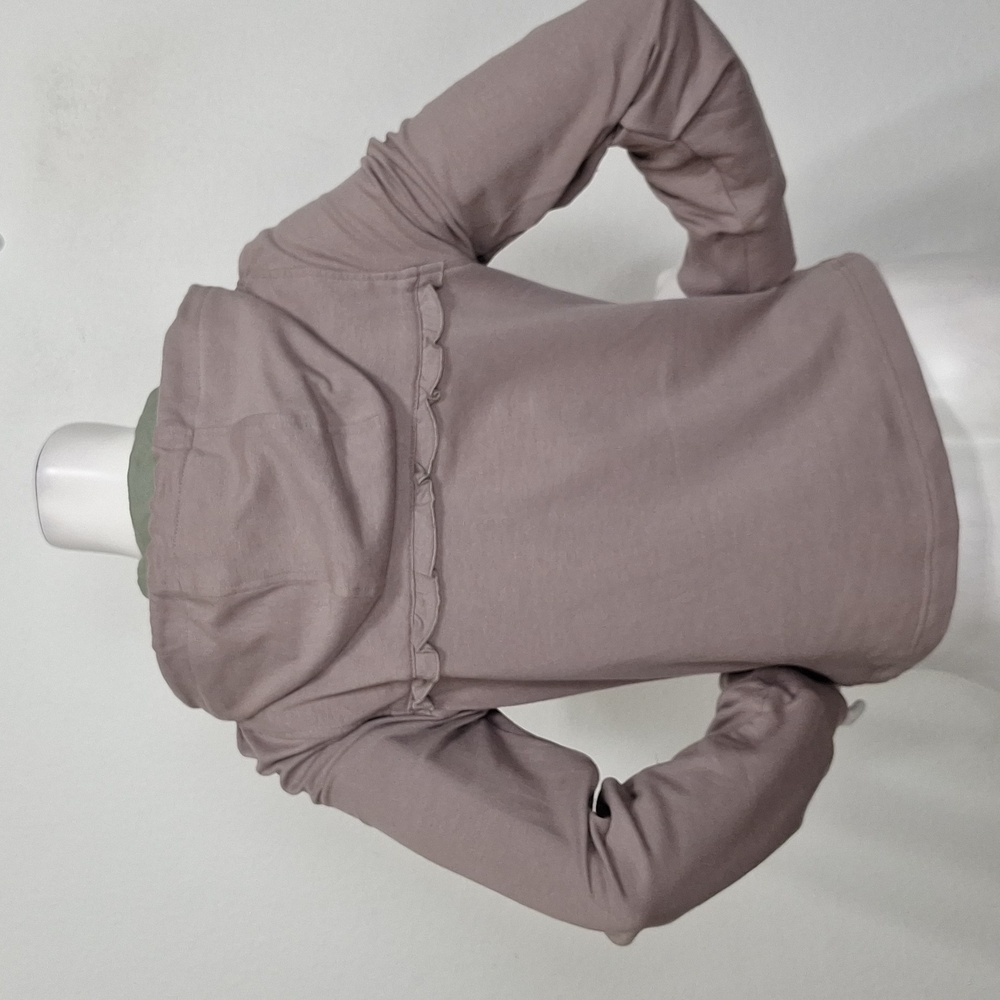 Sanctuary Purple Button Front Ruffle Gorpcore Str… - image 5